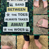 Metal: Sand between toes