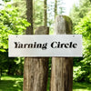 Indigenous yarning circle sign