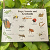 Metal Sign: Bugs, Insects & Arachnids