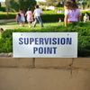 Metal Sign: Supervision Point